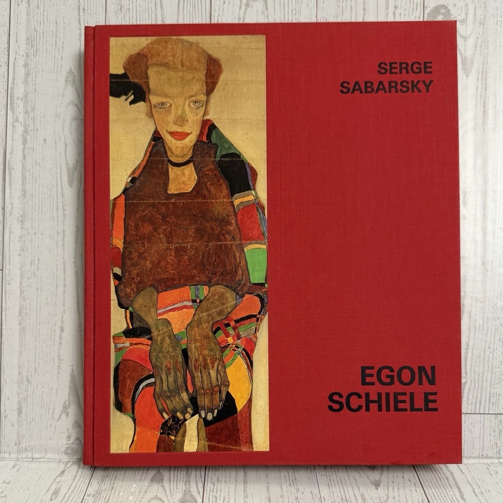 Egon Schiele Serge Sabarsky 1994 First Edition Cloth Cover Czech German English